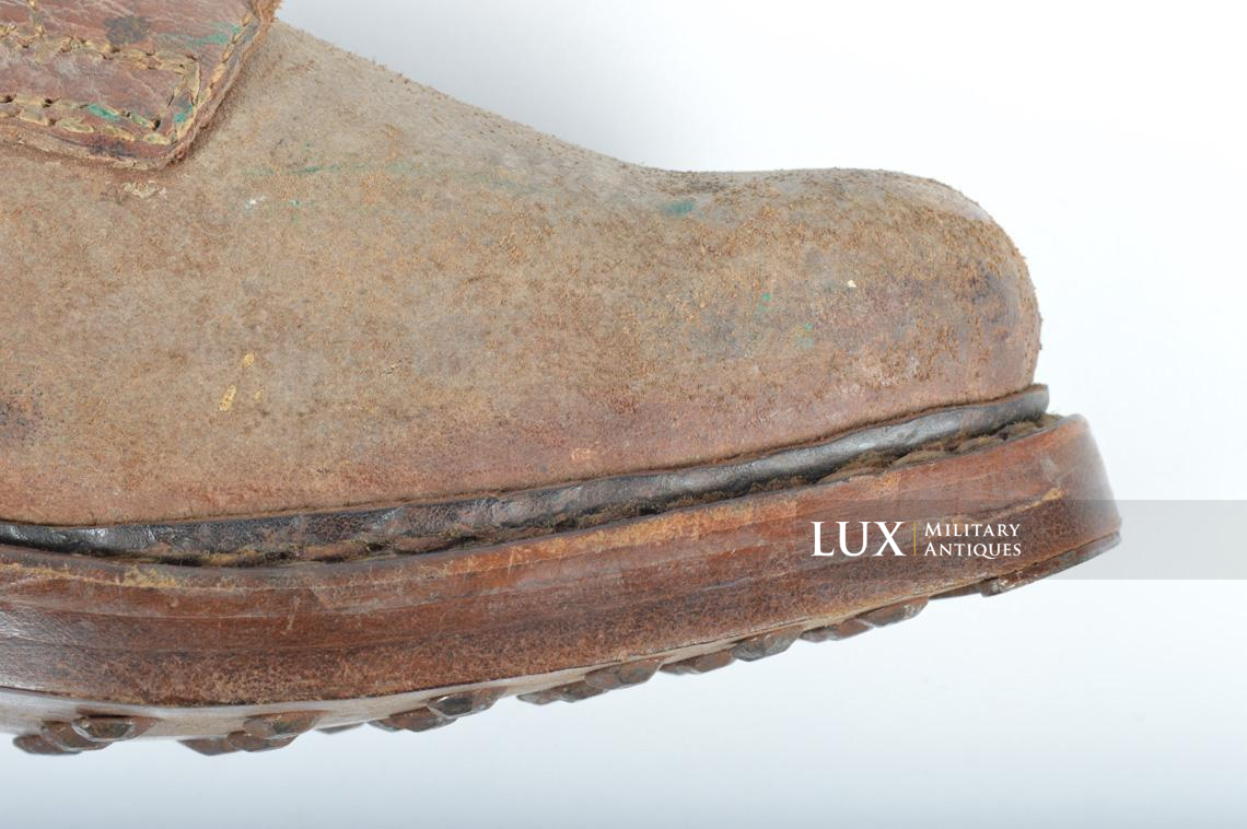 Unissued late-war German ankle boots, « RIEKER » - photo 13