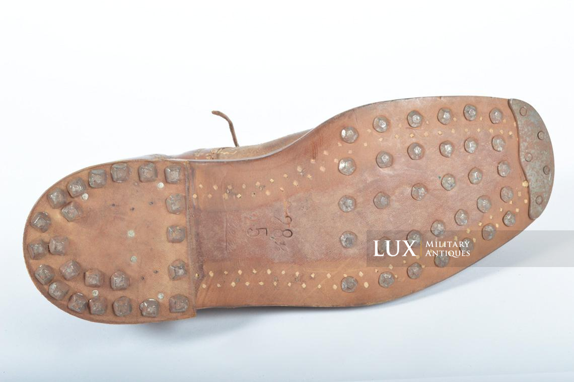 Unissued late-war German ankle boots, « RIEKER » - photo 15