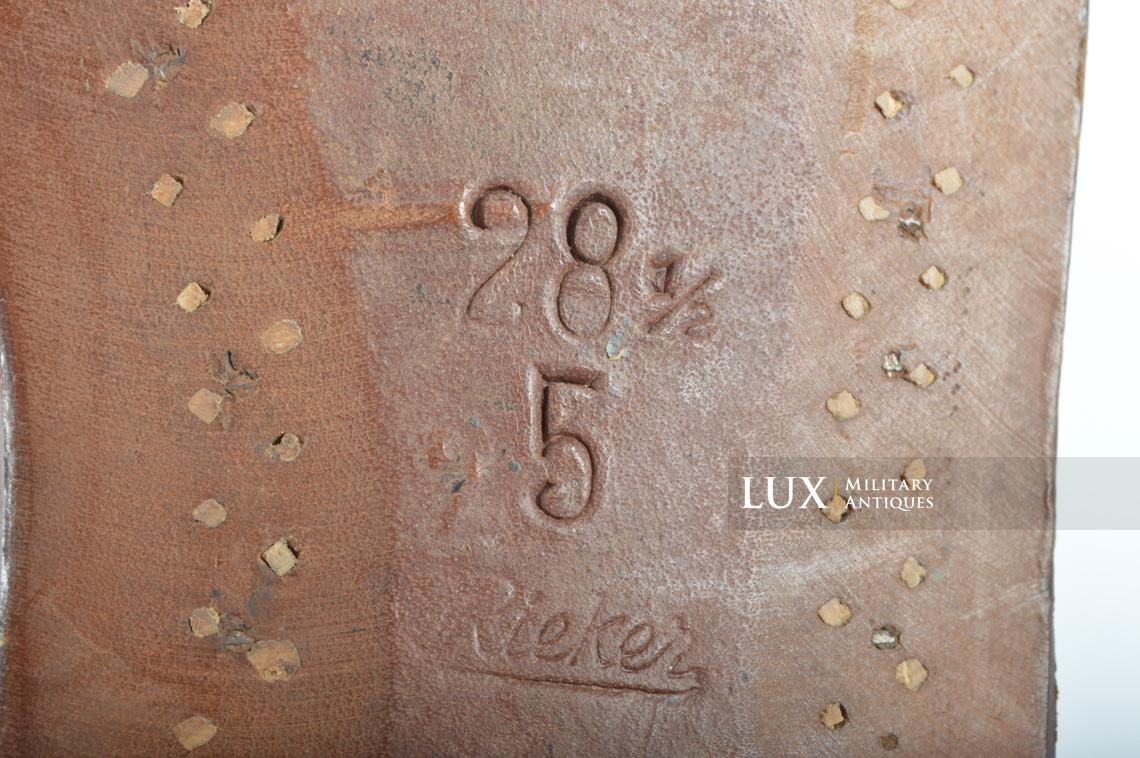 Unissued late-war German ankle boots, « RIEKER » - photo 16