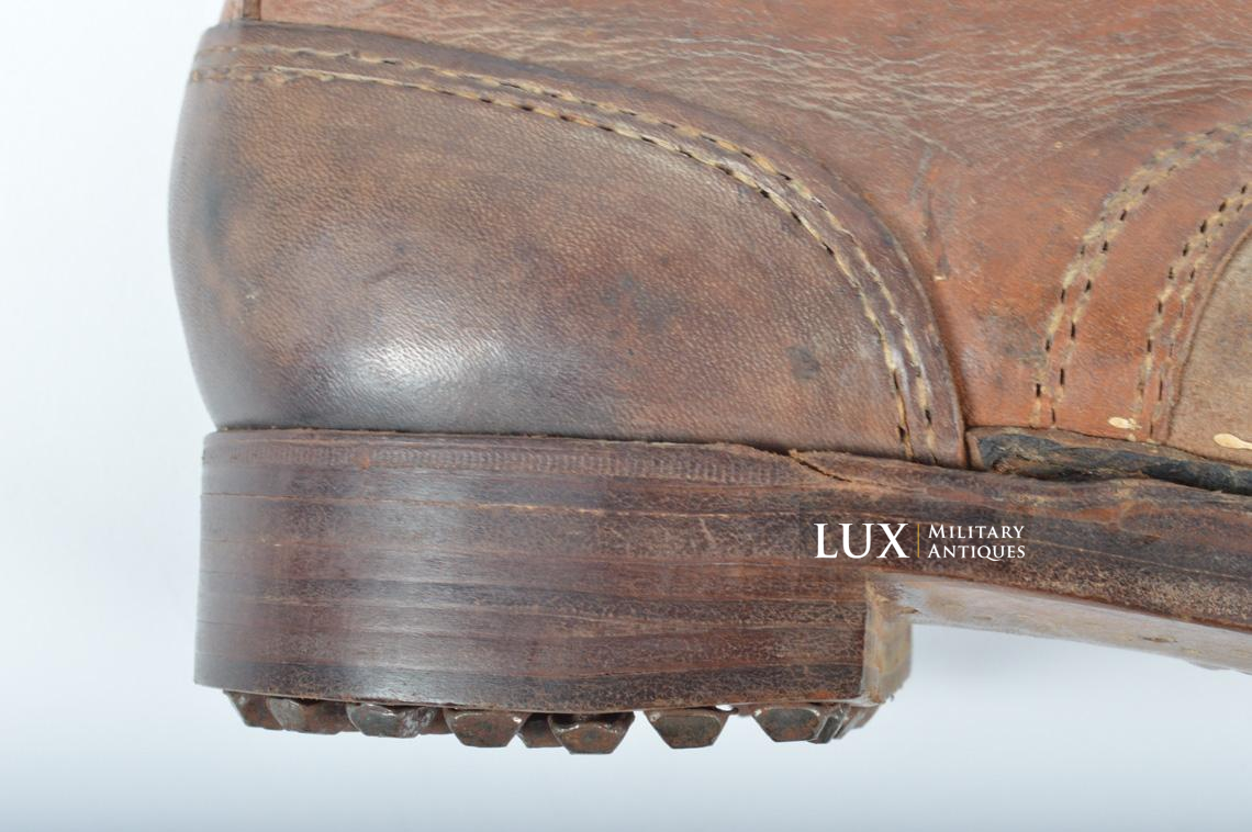 Unissued late-war German ankle boots, « RIEKER » - photo 21