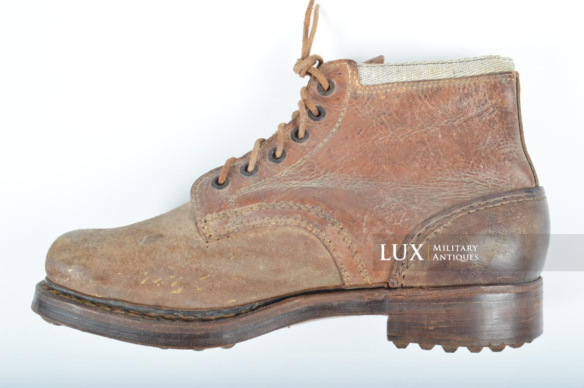 Unissued late-war German ankle boots, « RIEKER » - photo 24