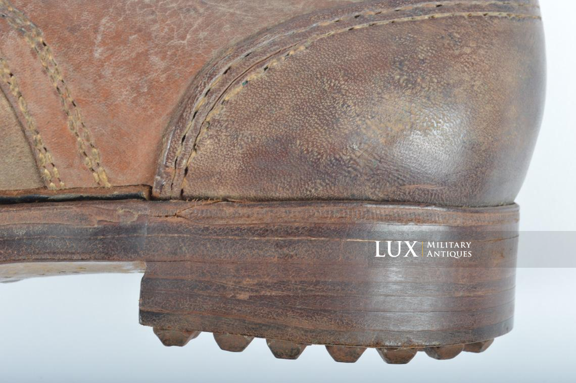 Unissued late-war German ankle boots, « RIEKER » - photo 25