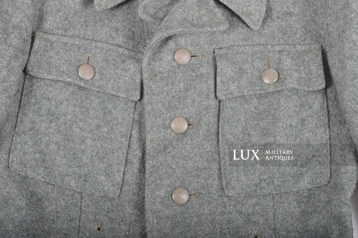 German M43 Waffen-SS EM’s combat tunic, « SS-BW » - photo 10