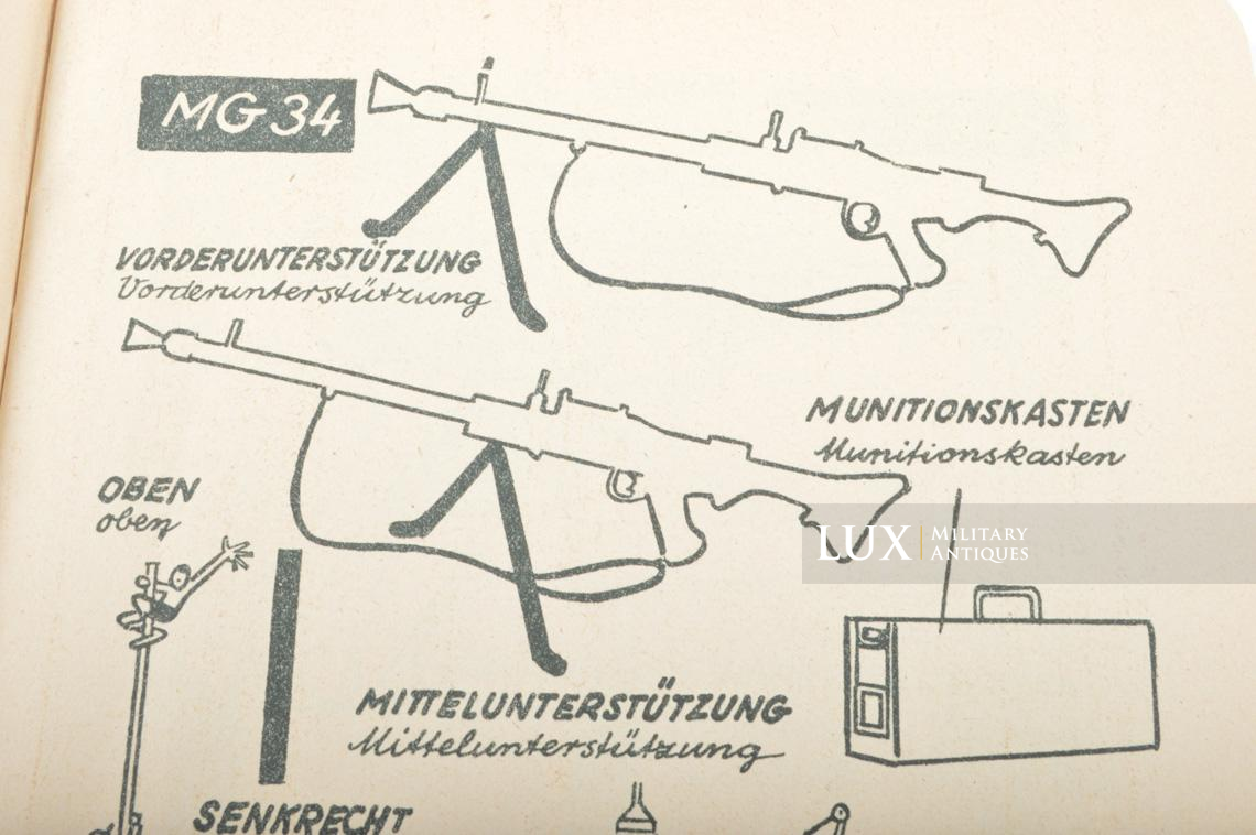 Livret d’instructions du soldat allemand, « Bildsprecher Deutsch für Soldaten » - photo 20