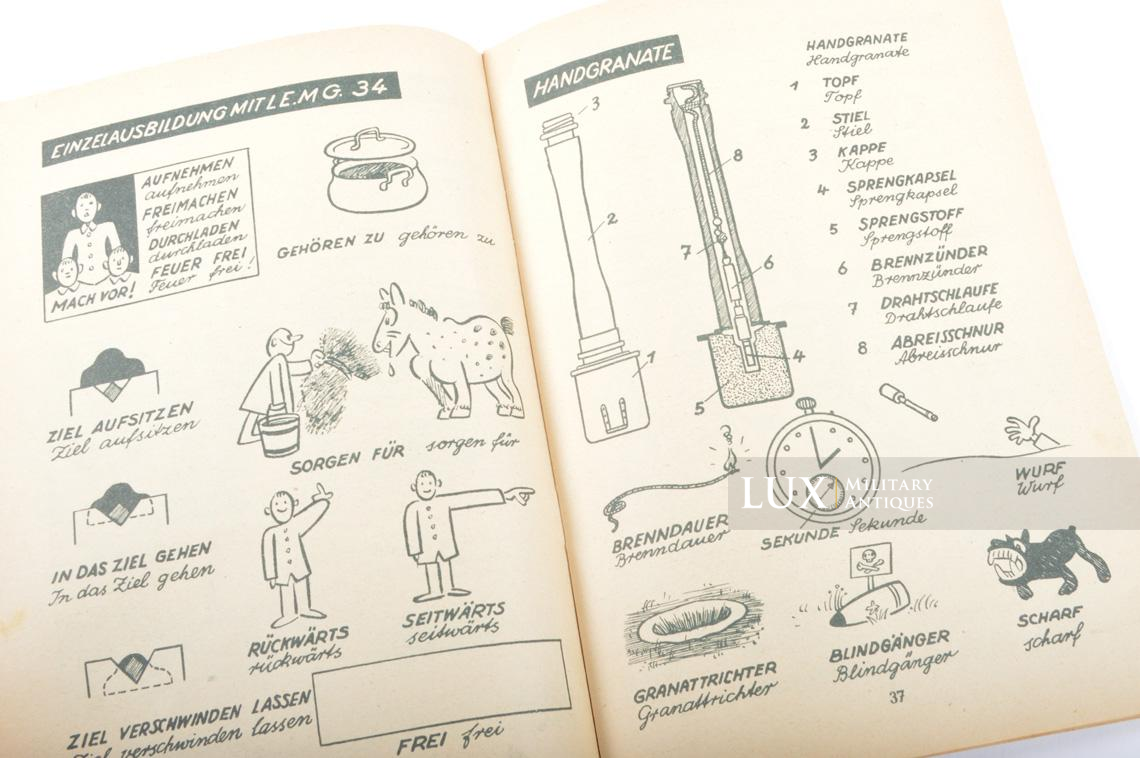 German soldier instructional booklet, « Bildsprecher Deutsch für Soldaten » - photo 26