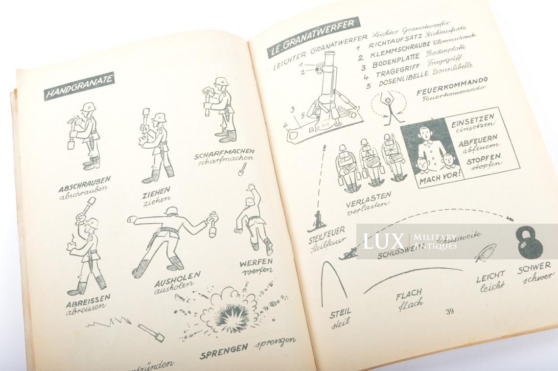 German soldier instructional booklet, « Bildsprecher Deutsch für Soldaten » - photo 27