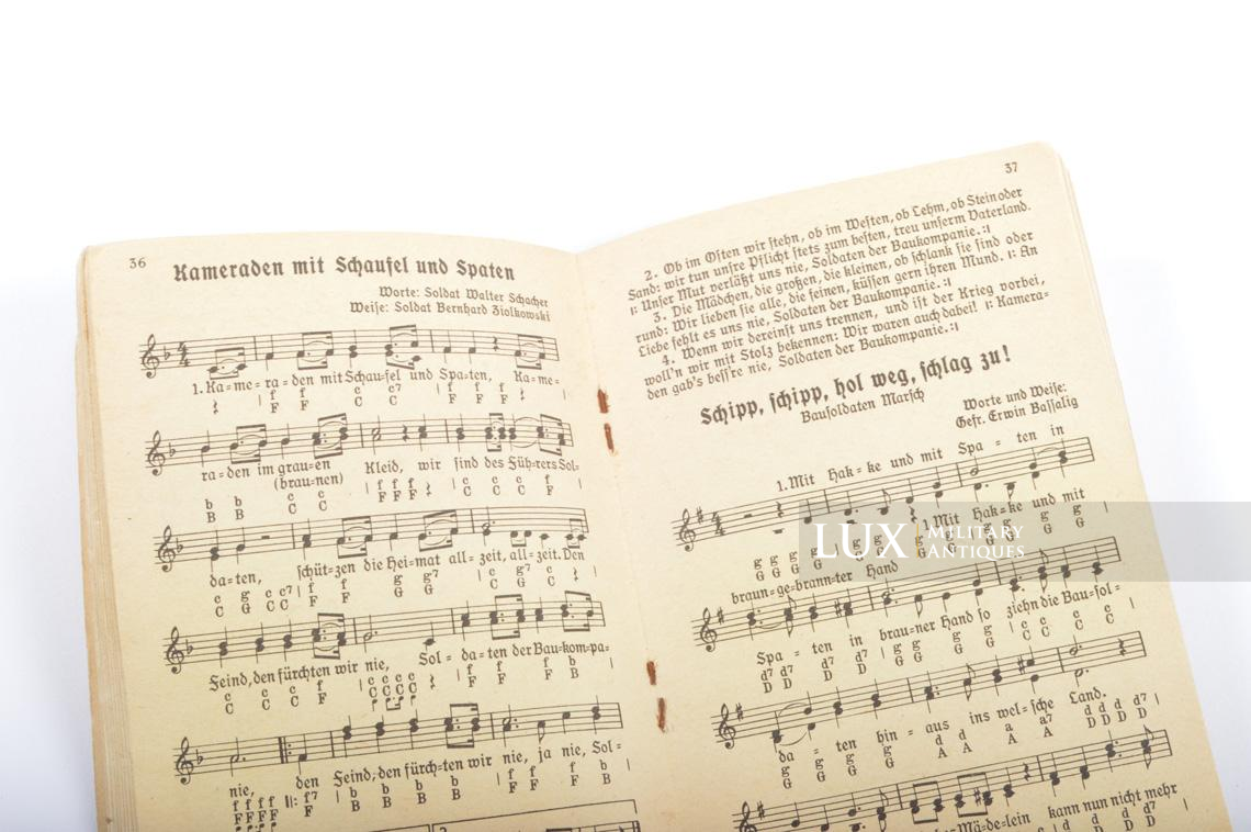 German Soldier's songs booklet « Das Liederbuch der Bautruppen » - photo 8