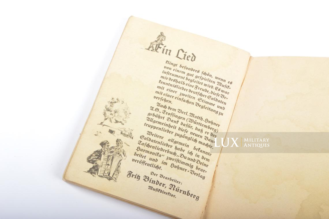 German Soldier's songs booklet « Das Liederbuch der Bautruppen » - photo 9