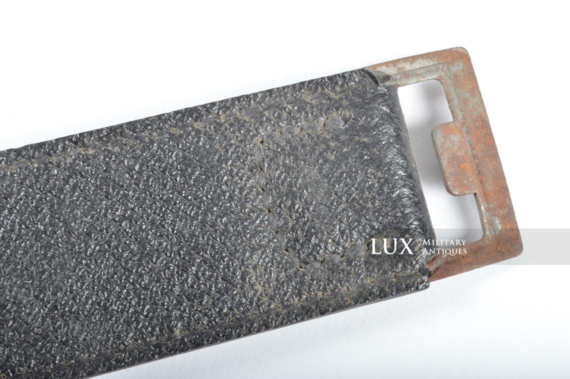 German Hitlerjugend pressed cardboard belt with « RZM » paper tag - photo 8