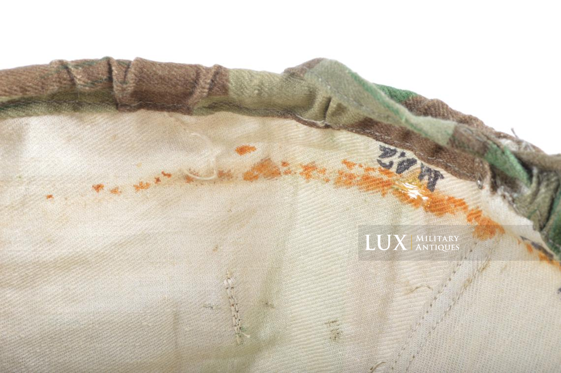 German Army issue splinter pattern helmet cover, « M42 » - photo 31