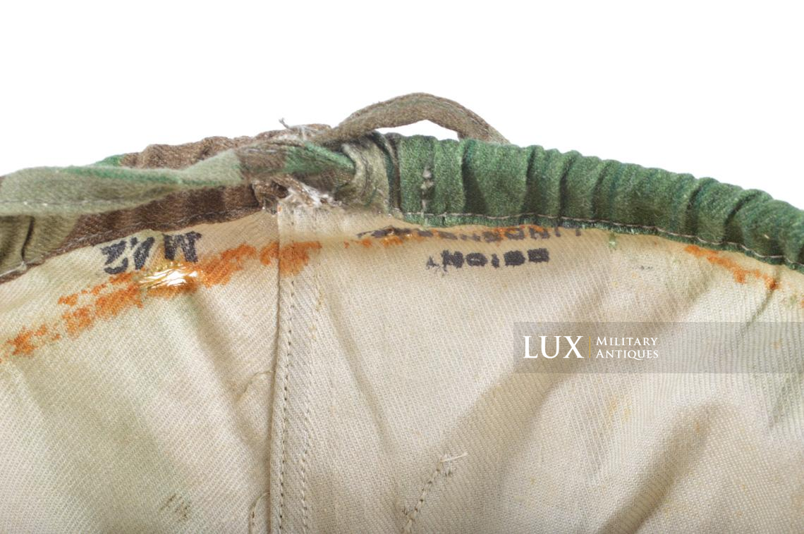 German Army issue splinter pattern helmet cover, « M42 » - photo 32