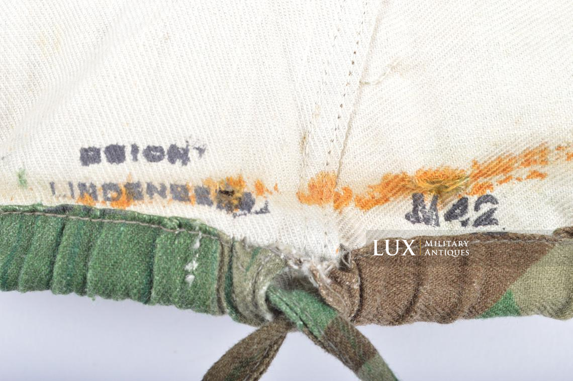 German Army issue splinter pattern helmet cover, « M42 » - photo 35