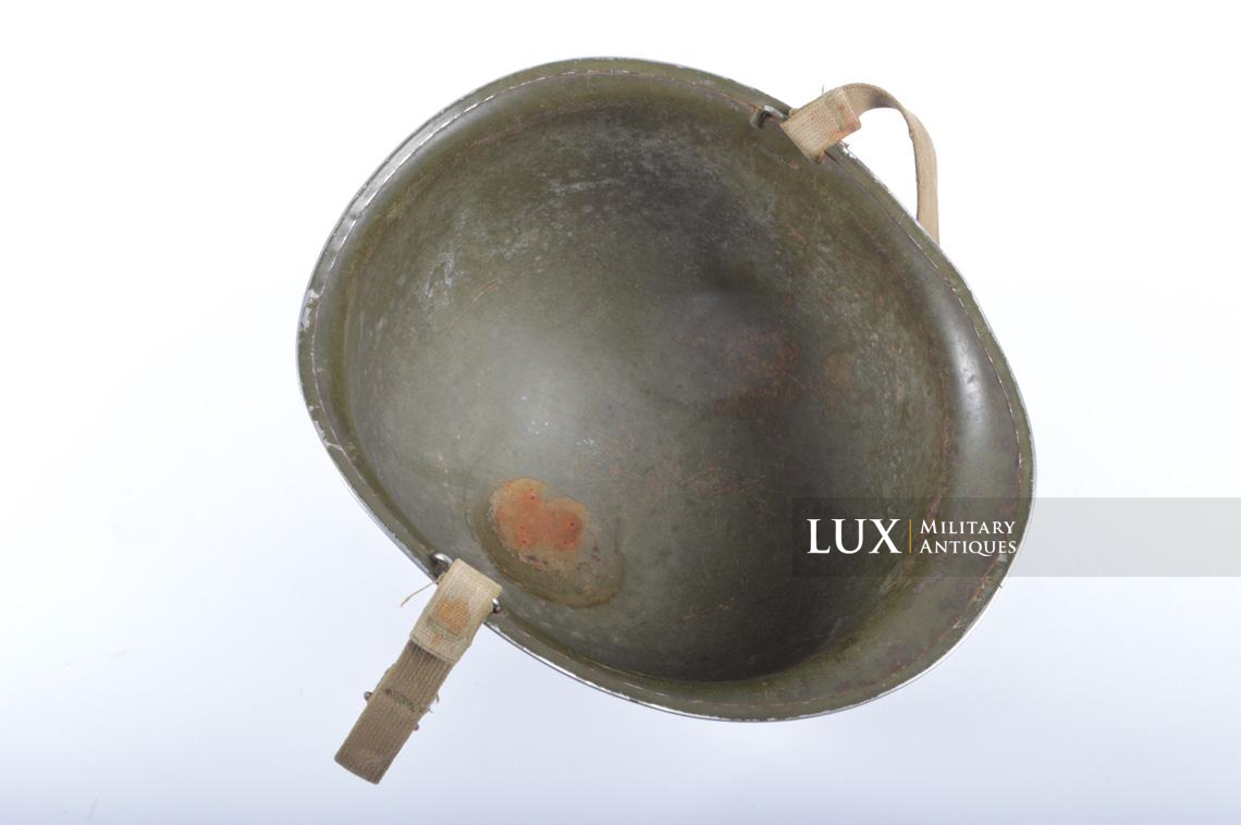 USM1 2nd Lieutenant fixed bale combat helmet, « ETO » - photo 20