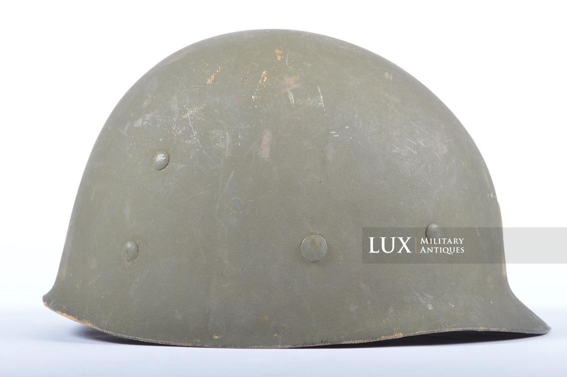 USM1 2nd Lieutenant fixed bale combat helmet, « ETO » - photo 35