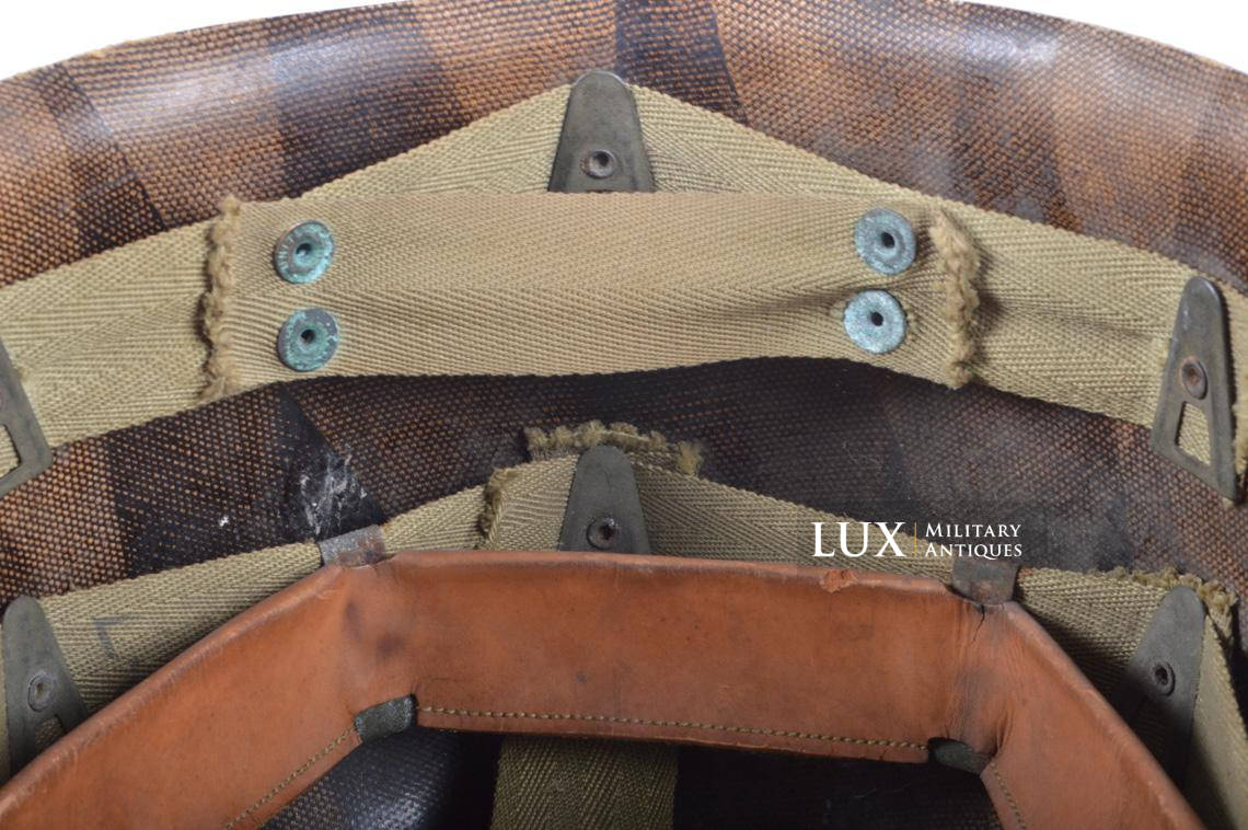 USM1 2nd Lieutenant fixed bale combat helmet, « ETO » - photo 42