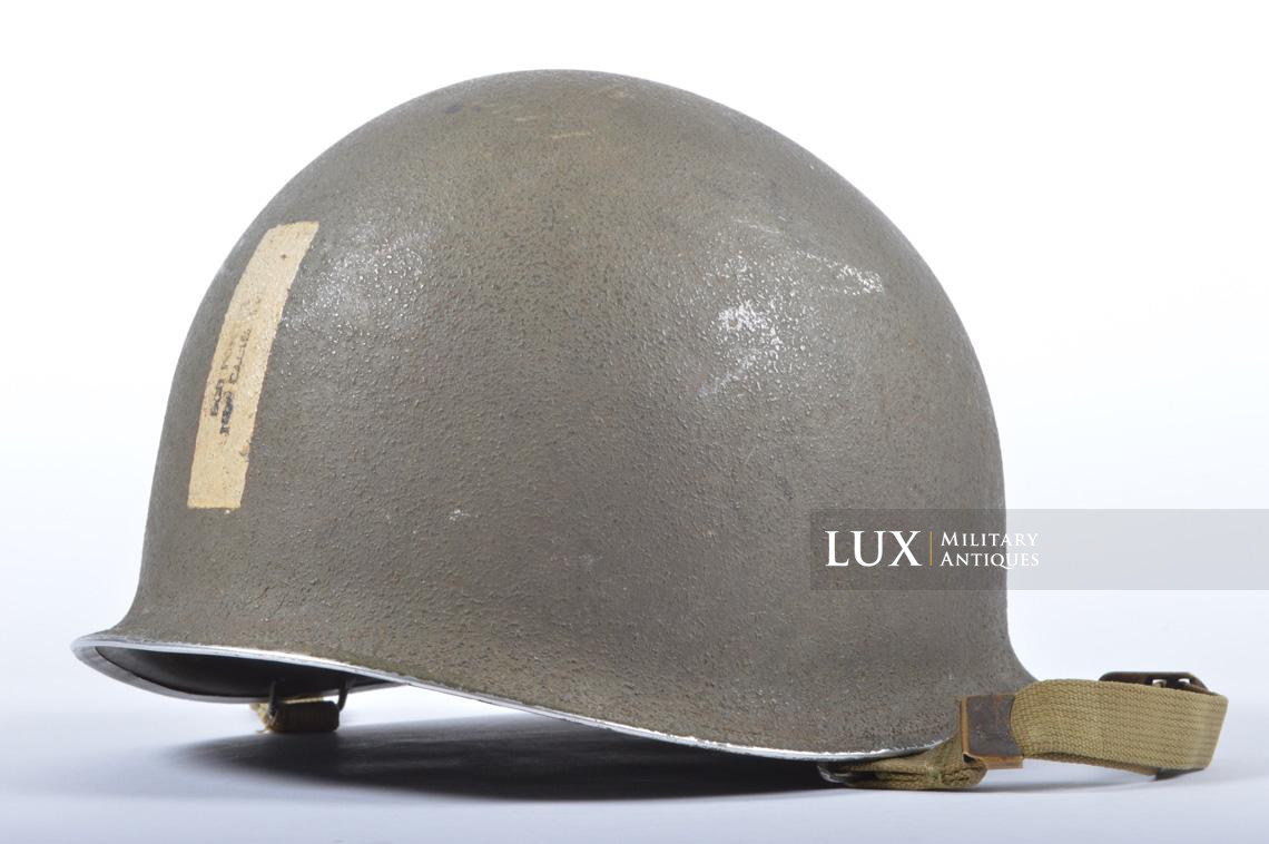 Early USM1 lieutenants helmet, « LT. BOB PORTER », ETO - photo 11