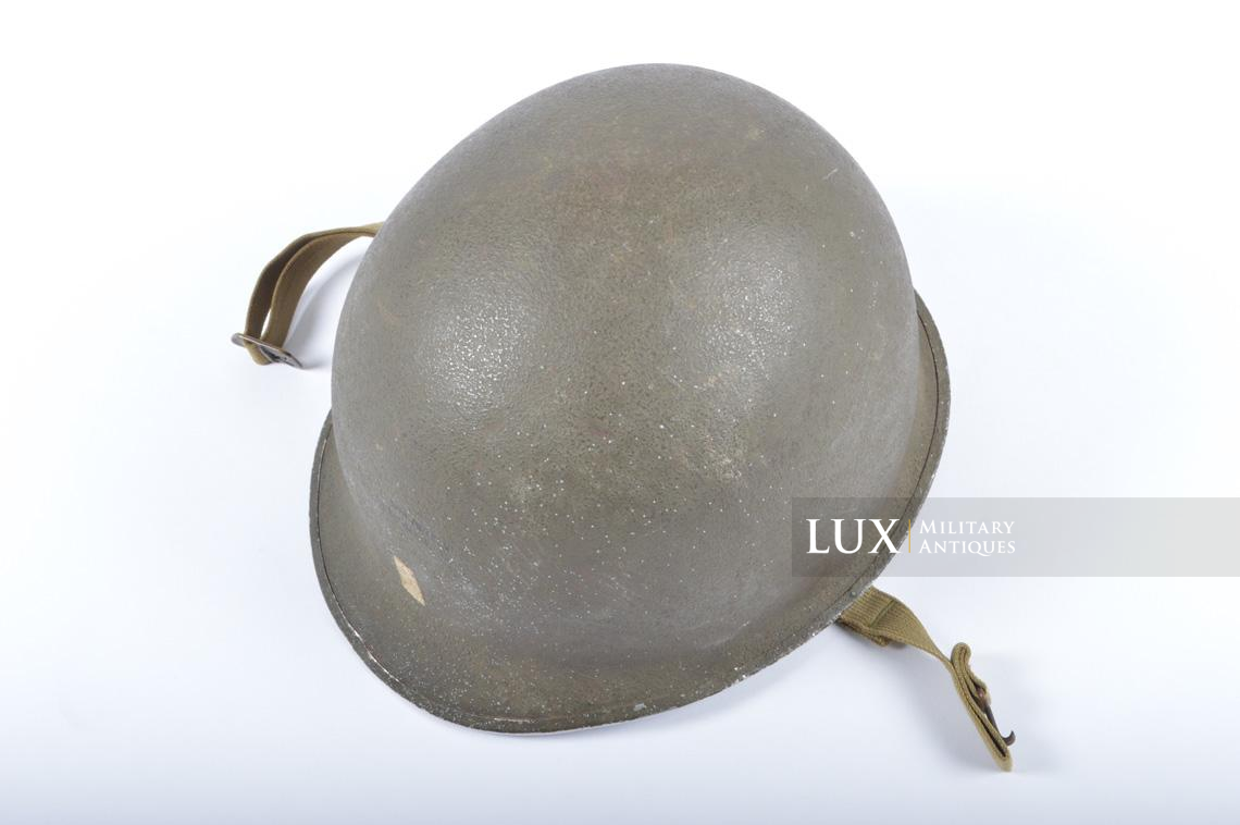 Early USM1 lieutenants helmet, « LT. BOB PORTER », ETO - photo 15