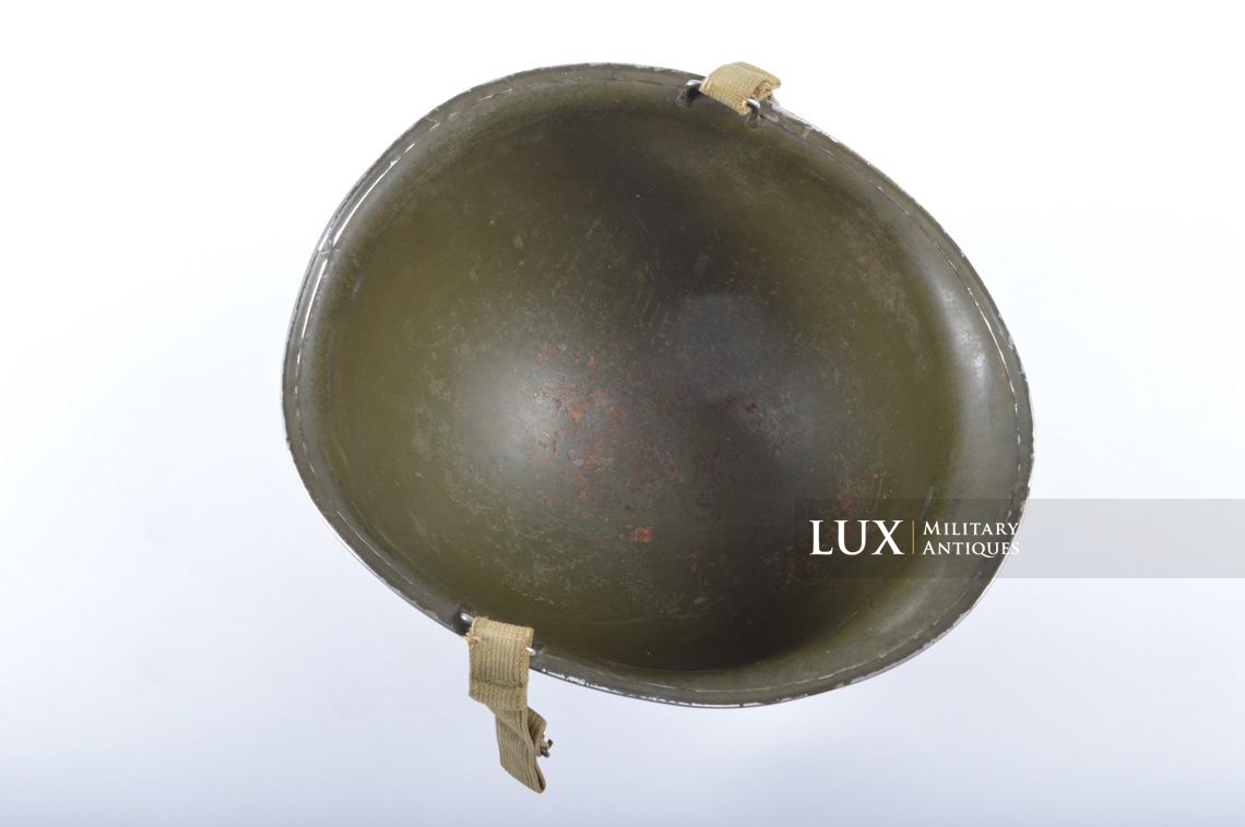 Early USM1 lieutenants helmet, « LT. BOB PORTER », ETO - photo 21