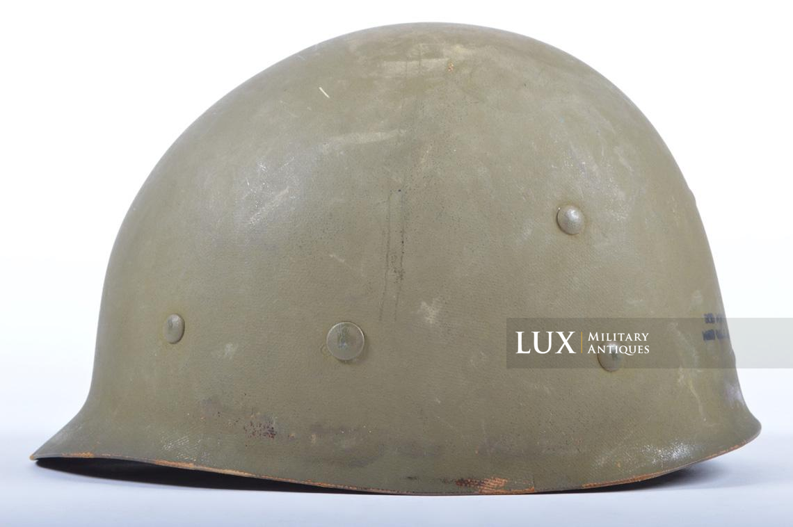 Early USM1 lieutenants helmet, « LT. BOB PORTER », ETO - photo 34