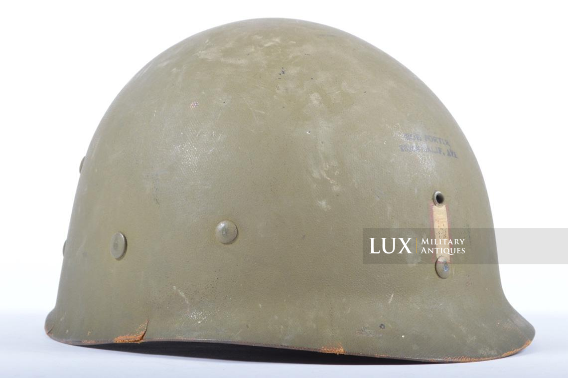 Early USM1 lieutenants helmet, « LT. BOB PORTER », ETO - photo 39