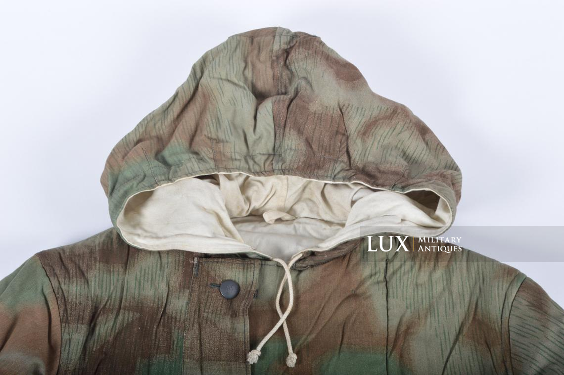Parka allemand réversible fin de guerre, camouflage « FLUFFY » - photo 7