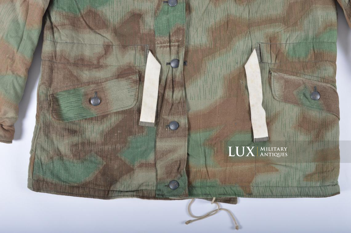 Parka allemand réversible fin de guerre, camouflage « FLUFFY » - photo 8