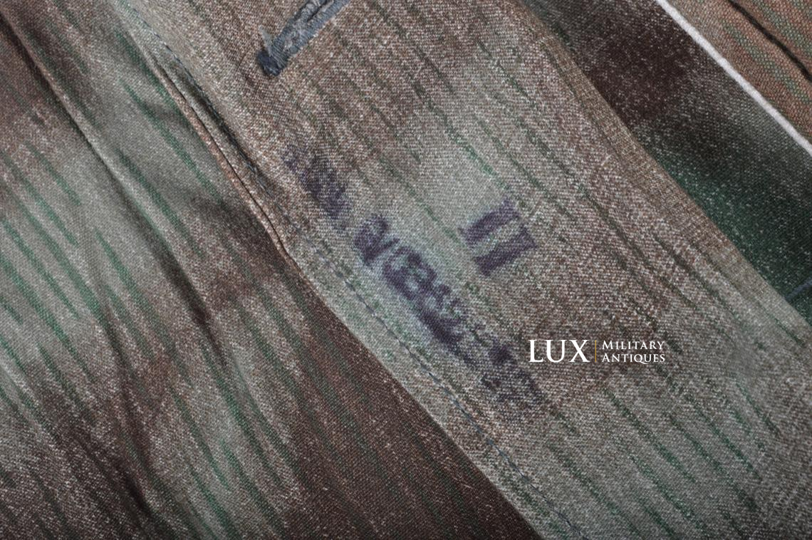 Parka allemand réversible fin de guerre, camouflage « FLUFFY » - photo 15