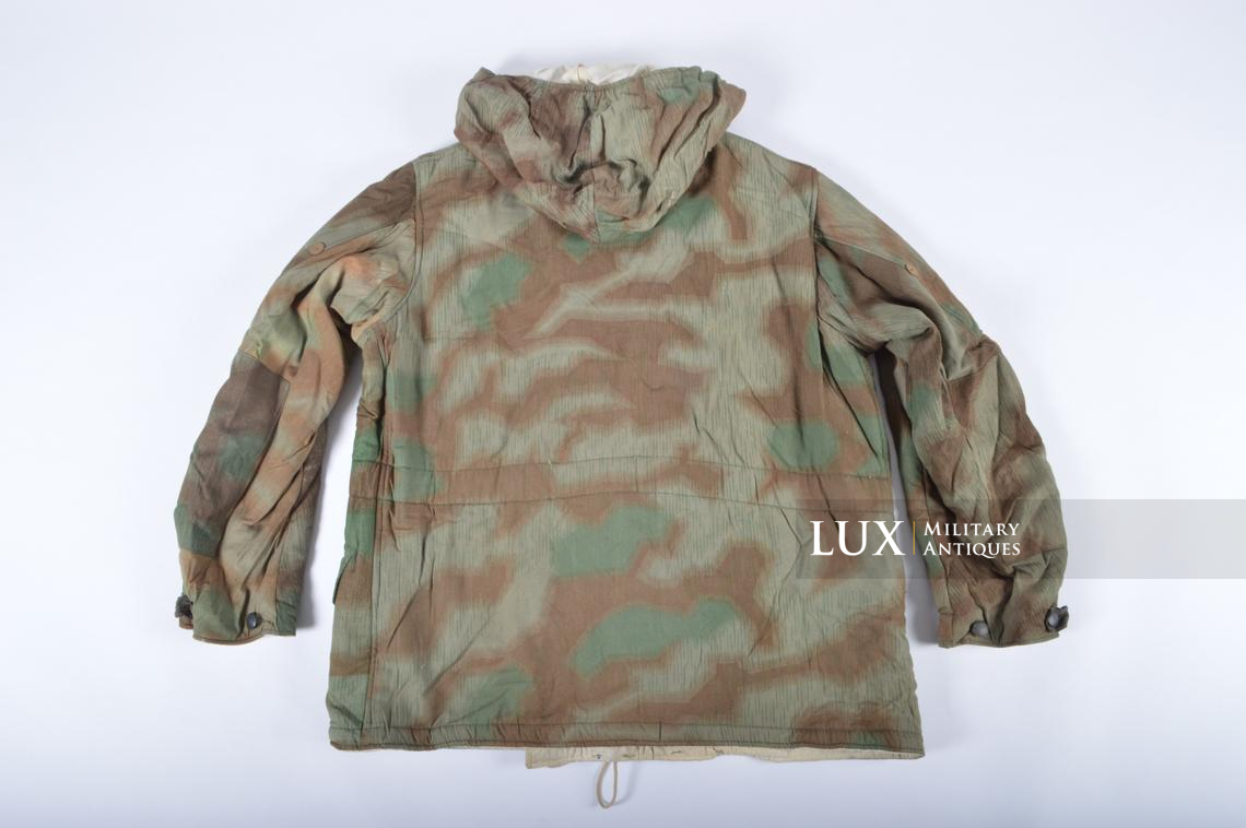 Parka allemand réversible fin de guerre, camouflage « FLUFFY » - photo 16