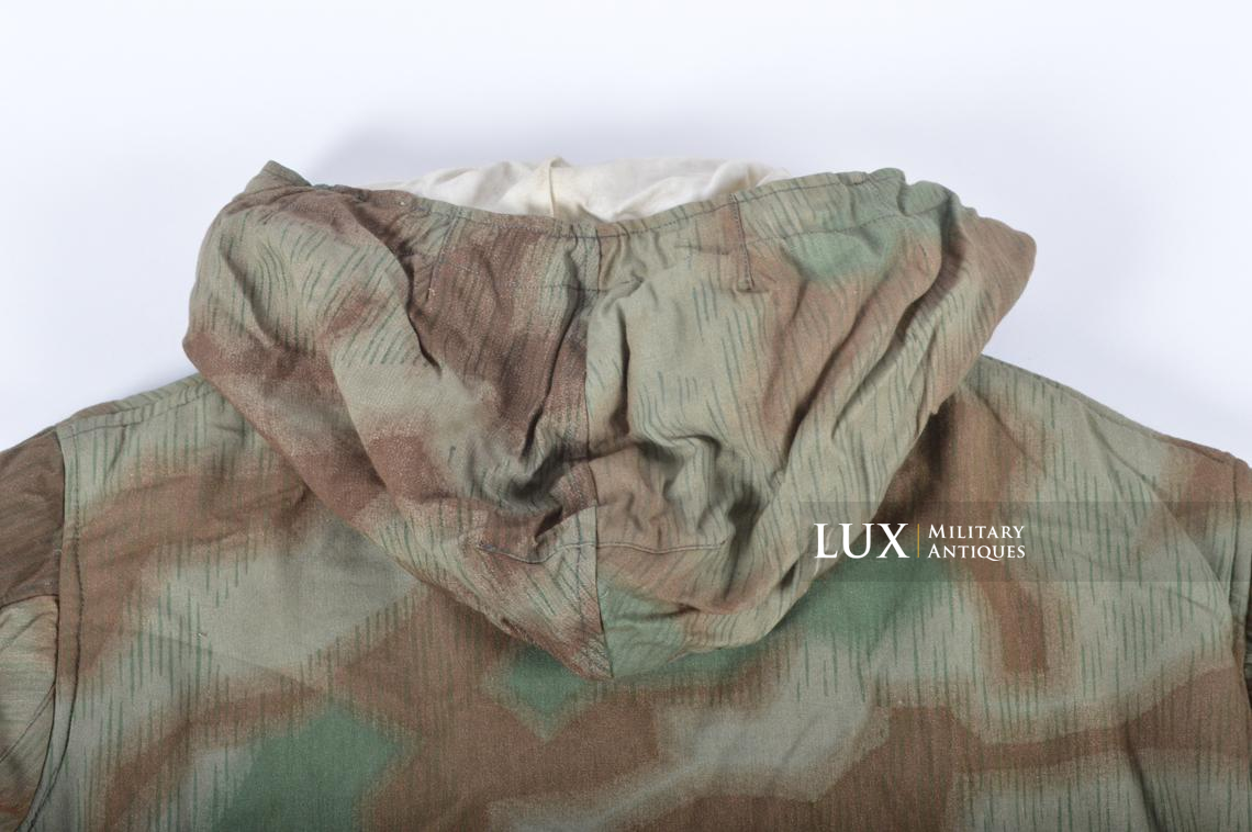 Parka allemand réversible fin de guerre, camouflage « FLUFFY » - photo 17
