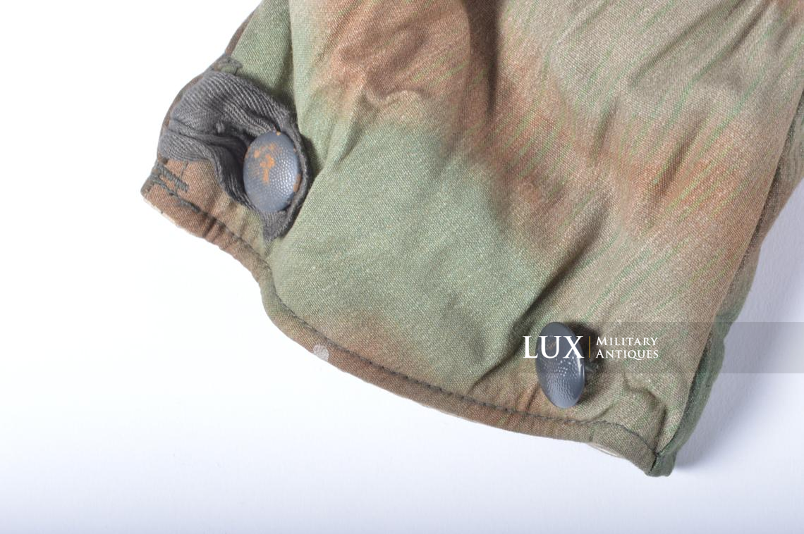 Parka allemand réversible fin de guerre, camouflage « FLUFFY » - photo 19