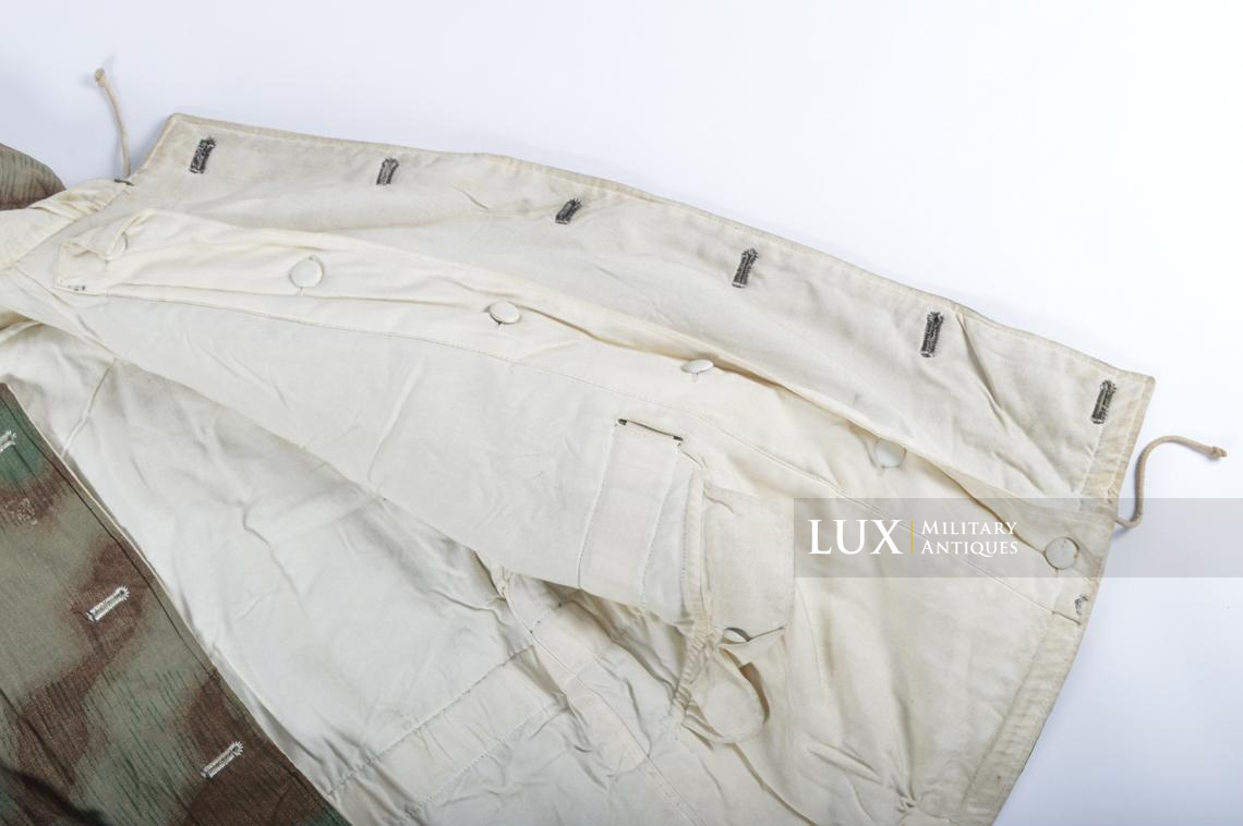 Parka allemand réversible fin de guerre, camouflage « FLUFFY » - photo 26