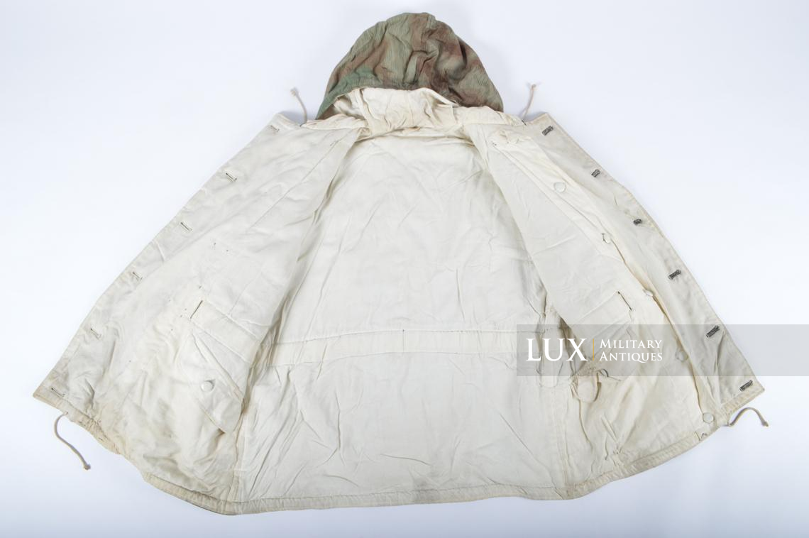 Parka allemand réversible fin de guerre, camouflage « FLUFFY » - photo 27