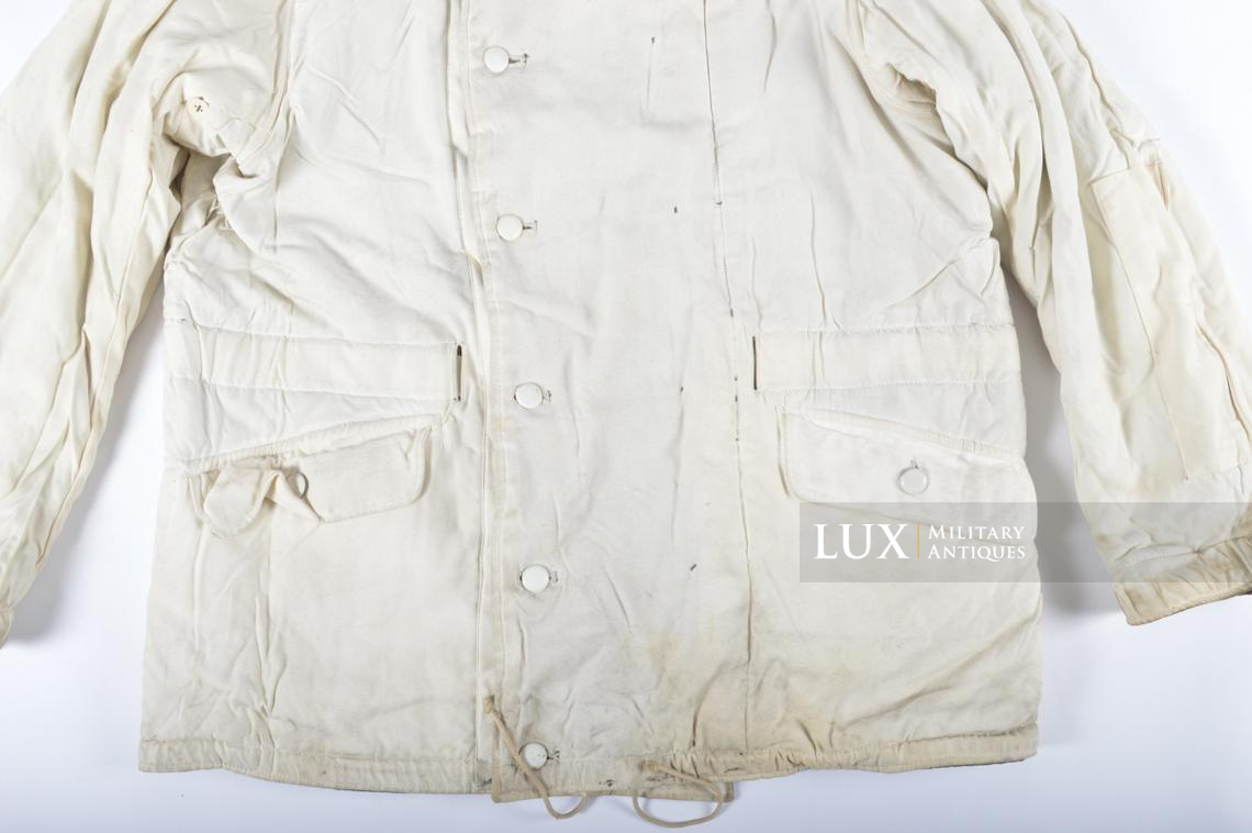 Parka allemand réversible fin de guerre, camouflage « FLUFFY » - photo 35