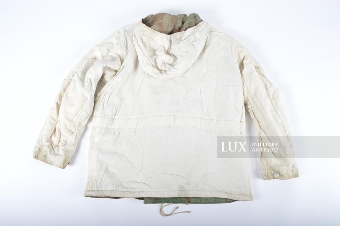 Parka allemand réversible fin de guerre, camouflage « FLUFFY » - photo 38
