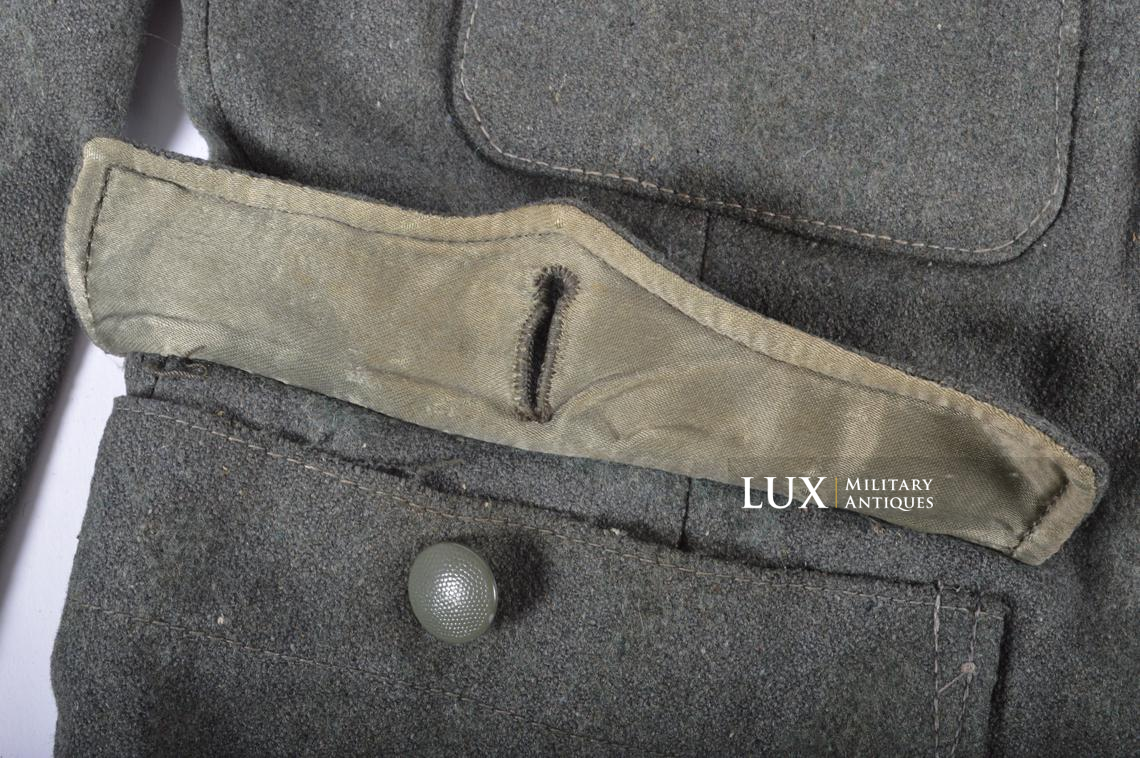 M42 Waffen-SS infantry « Oberscharführer » combat tunic, « woodwork find » - photo 29