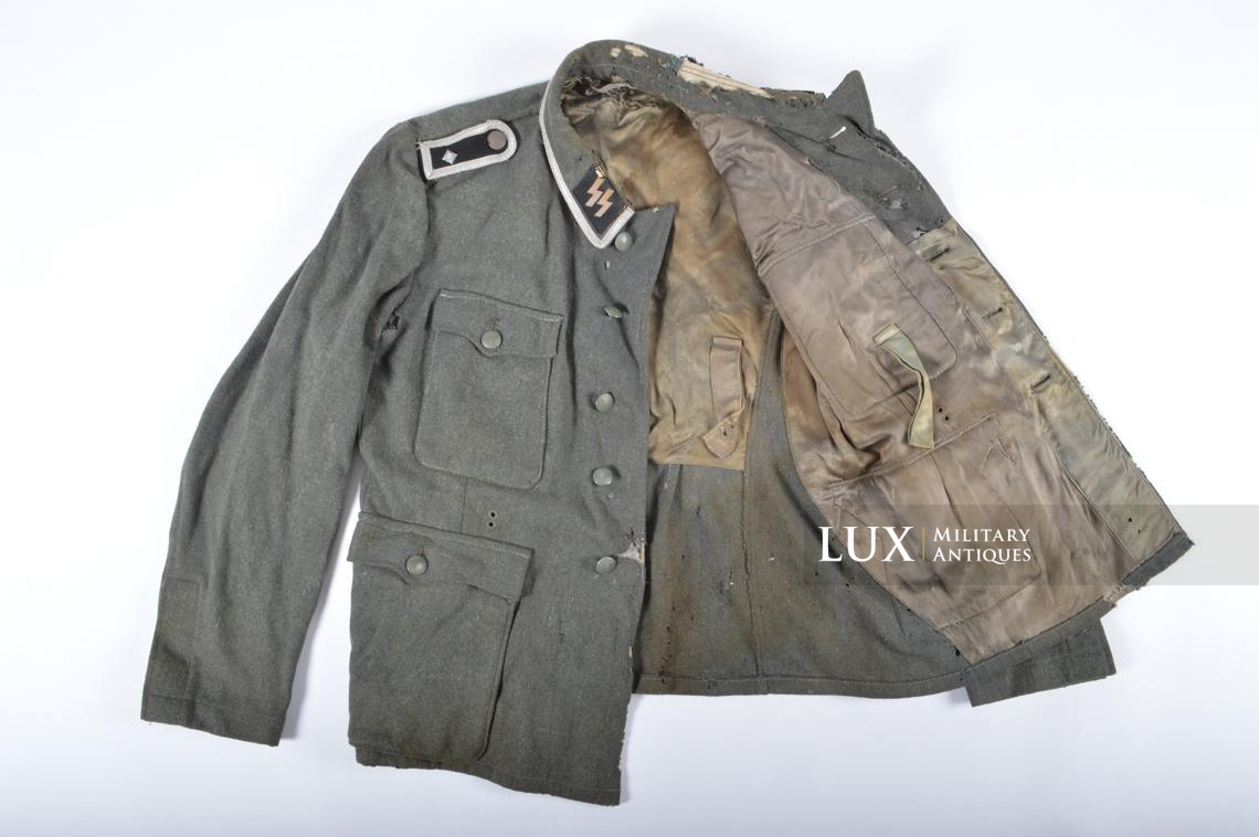 M42 Waffen-SS infantry « Oberscharführer » combat tunic, « woodwork find » - photo 39