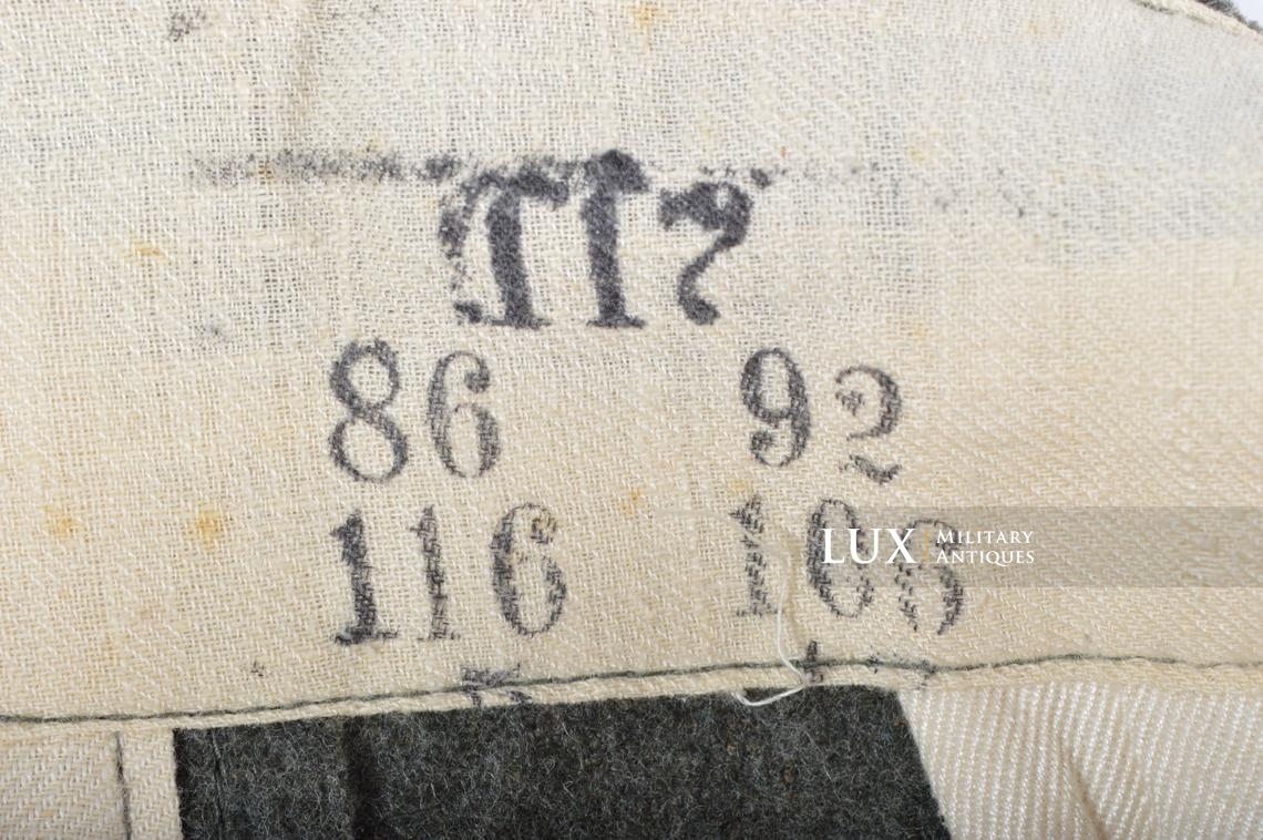 Rare unissued Waffen-SS M43 combat trousers - photo 22