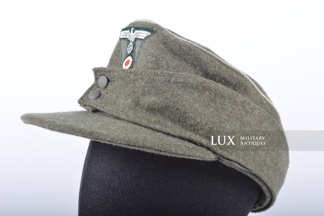 German Heer M43 officers upgrade field cap - photo 4