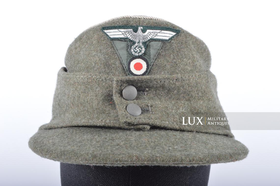 German Heer M43 officers upgrade field cap - photo 8