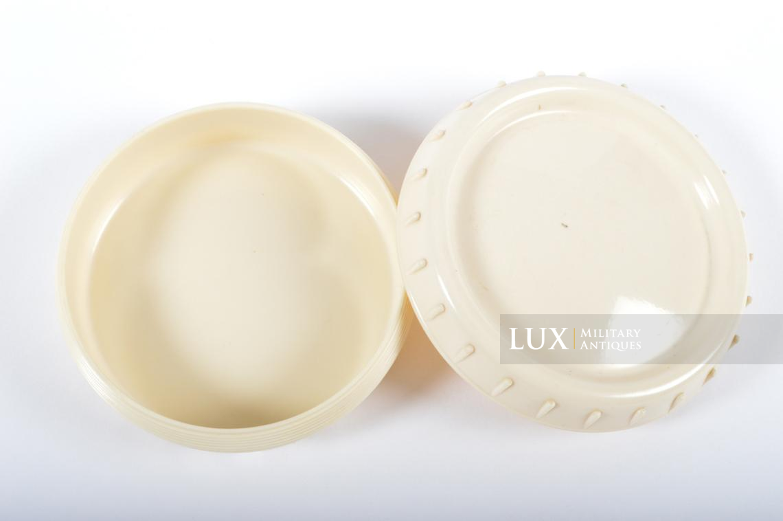 Beurrier allemand en bakelite blanc - photo 10