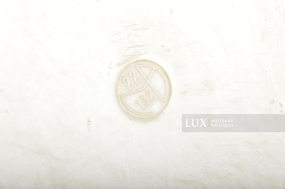 Beurrier allemand en bakelite blanc - photo 11