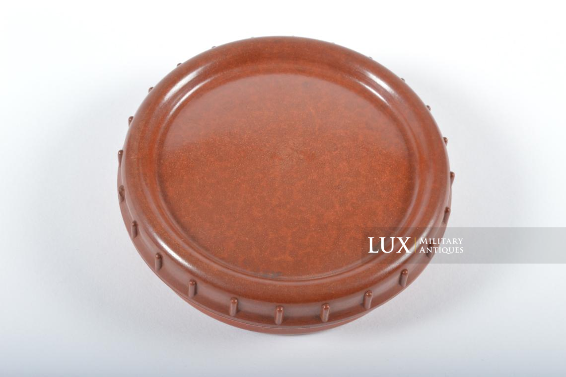 Beurrier allemand en bakelite rouge - photo 4