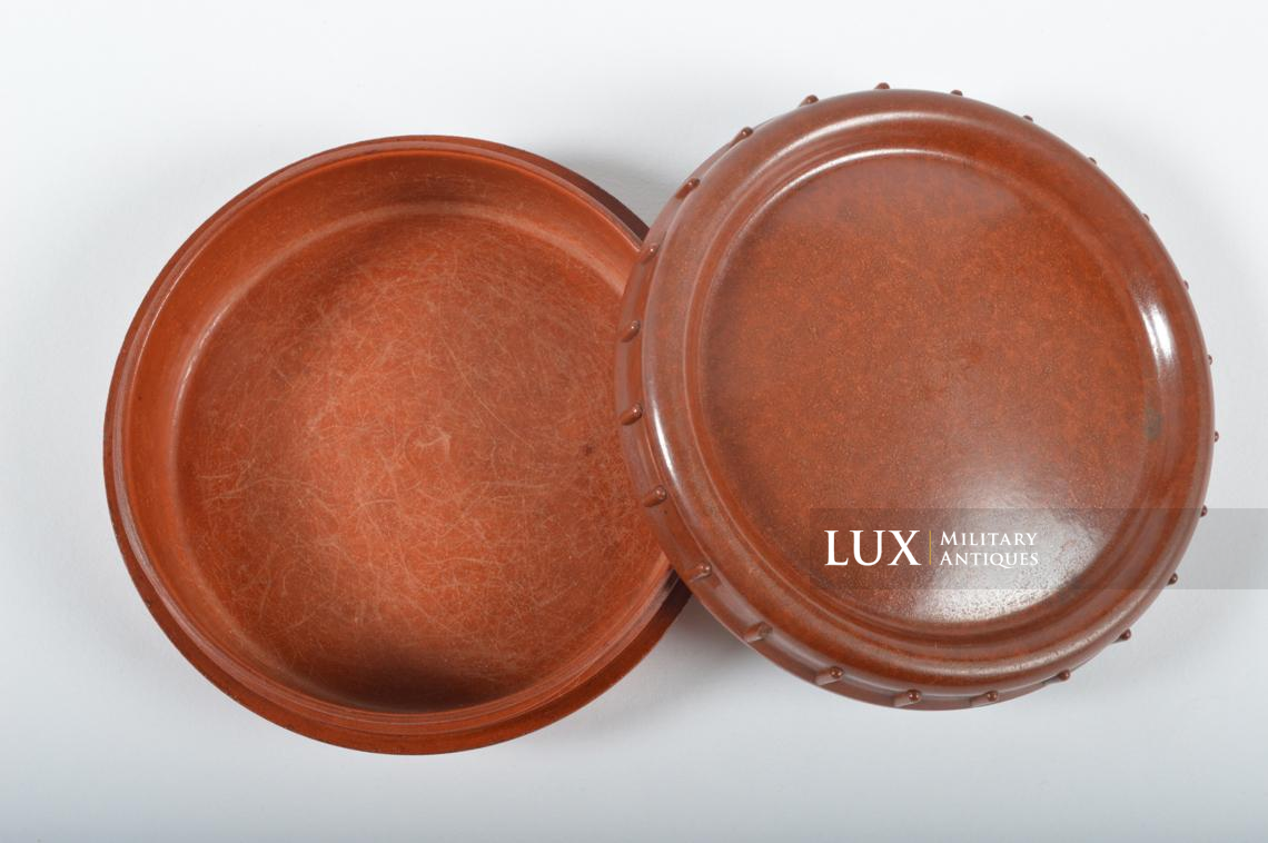 Beurrier allemand en bakelite rouge - photo 9