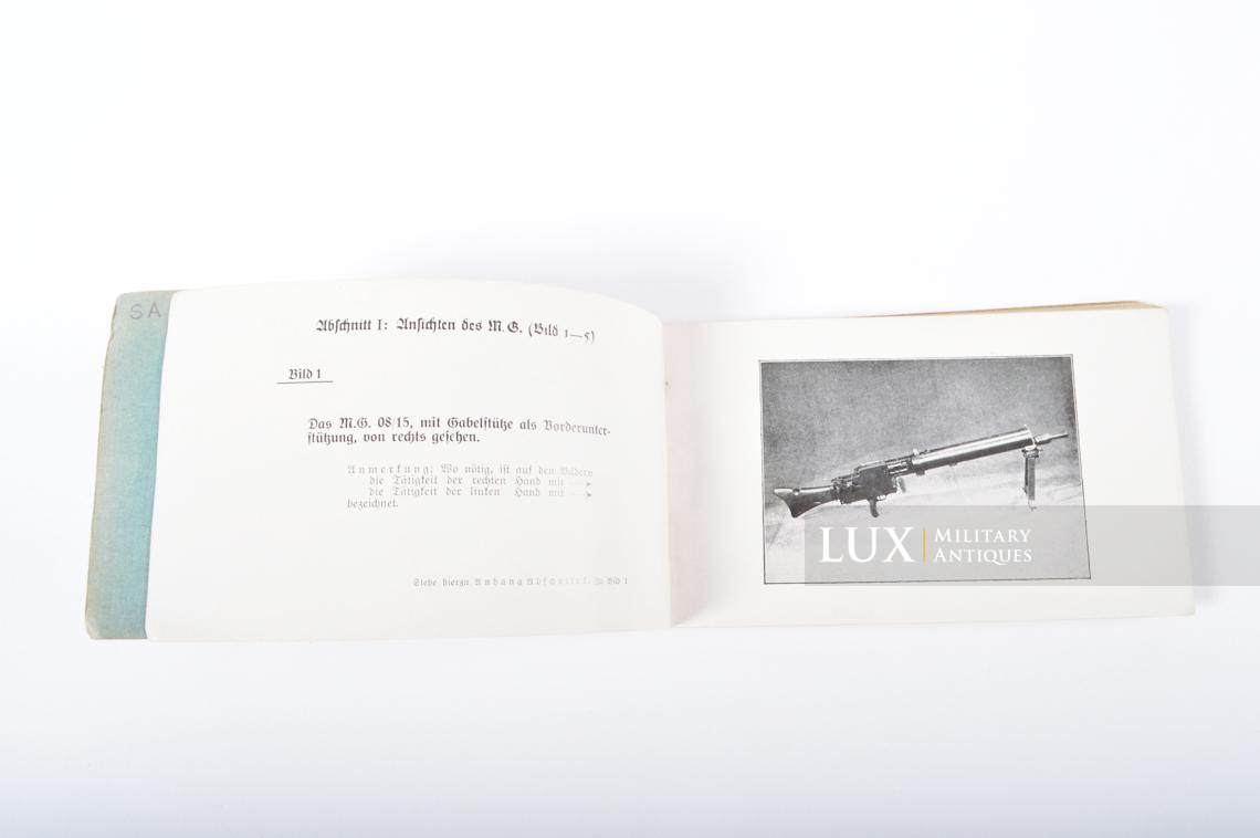 Manuel photo d’instruction de la mitrailleuse allemande « M.G. 08/15 » - photo 10