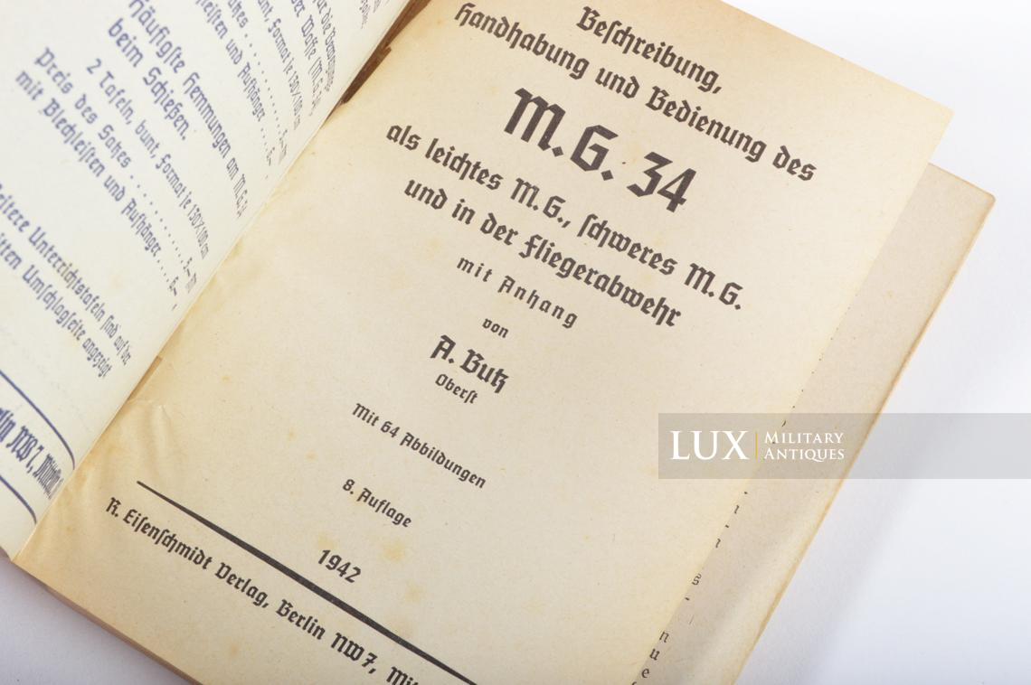 Manuel d’instruction pour la mitrailleuse allemande « M.G. 34 » - photo 9