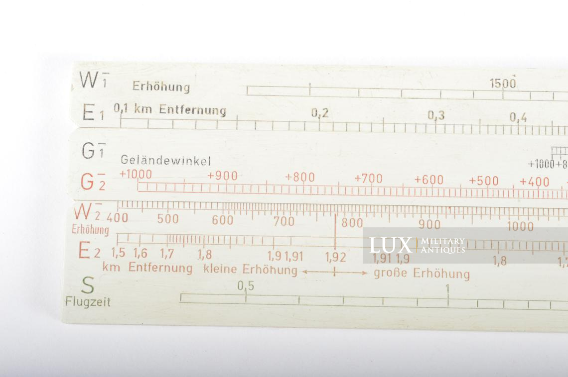 German 8cm mortar distance gauges calculation device - photo 12