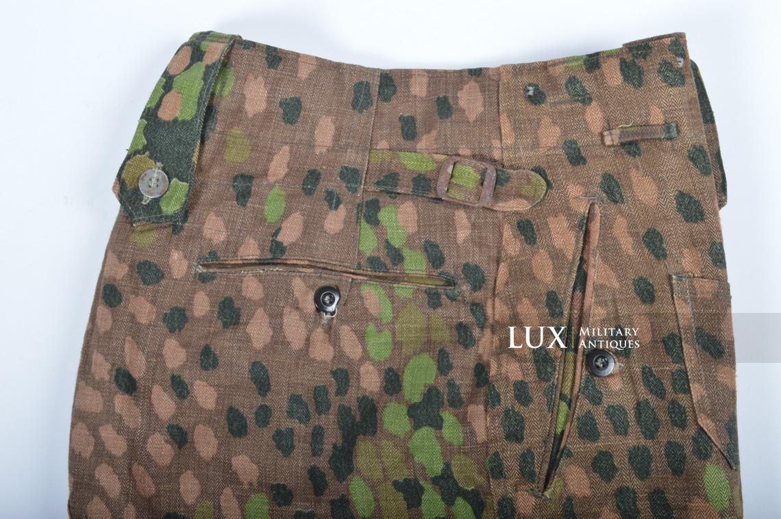 Unissued Waffen-SS M44 dot pattern camouflage trousers, « Walter Klemm » - photo 11