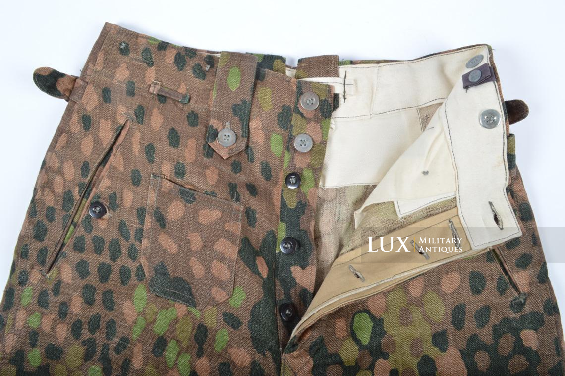 Unissued Waffen-SS M44 dot pattern camouflage trousers, « Walter Klemm » - photo 20