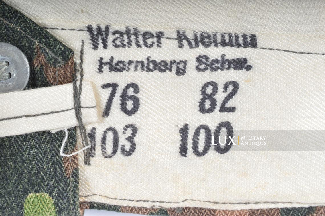 Pantalon Waffen-SS M44 en camouflage petit pois, « Walter Klemm » - photo 22
