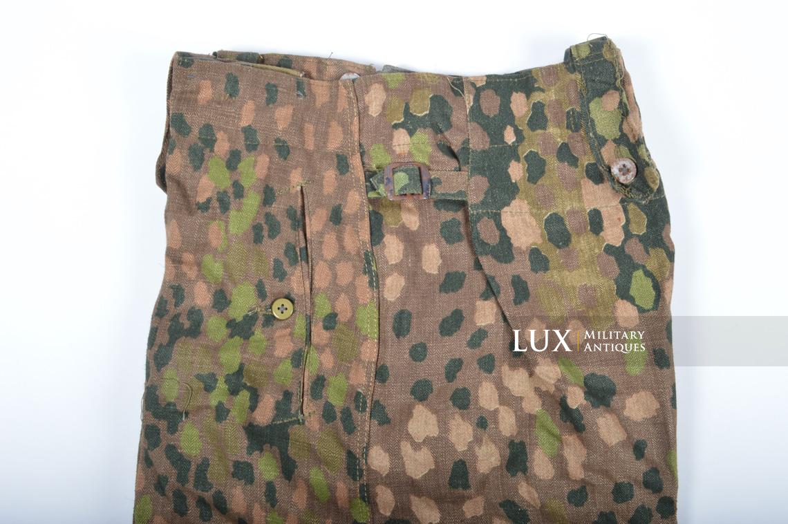 Unissued Waffen-SS M44 dot pattern camouflage combat trousers, « 847 » - photo 8